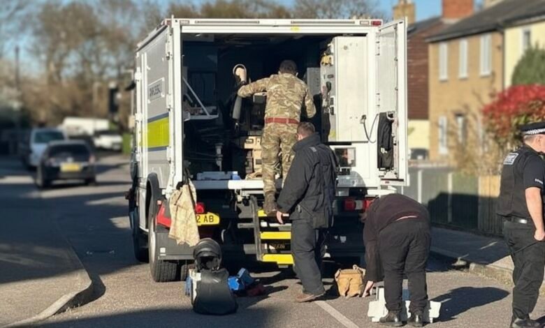 ieds found Hersden Canterbury