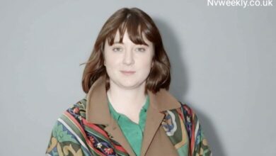 Portrait of Josephine Burge, known for her long-term relationship with TV presenter Michael Barrymore.