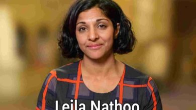 Leila Nathoo reporting as BBC News' political correspondent, providing insightful analysis and commentary on global events.