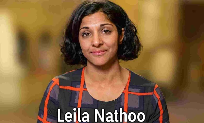 Leila Nathoo reporting as BBC News' political correspondent, providing insightful analysis and commentary on global events.