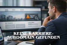 keine karriere-subdomain gefunden